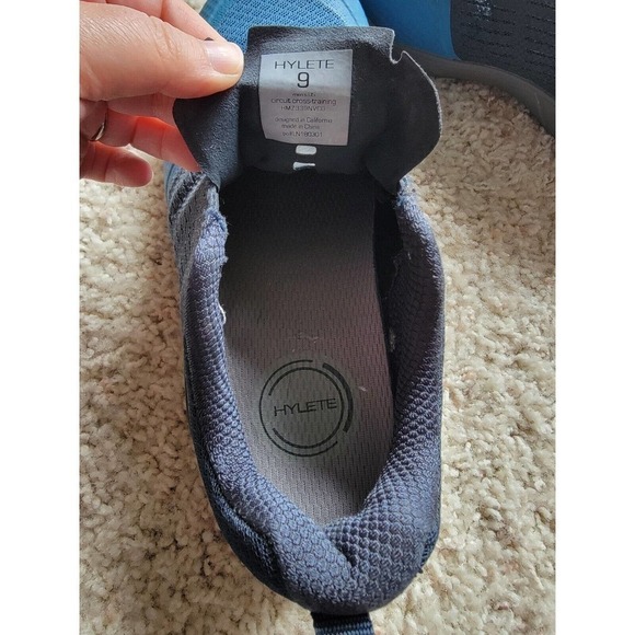 Hylete Circuit Men's Cross Training Shoes Blue Size 9 Vibram Soles - Picture 6 of 9